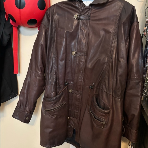 Edarly leather jacket great condition - Picture 4 of 7
